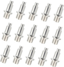 High Jump Spikes - 32 Pcs 1/4 Inch Track Spikes for Running Shoes - Ideal For...