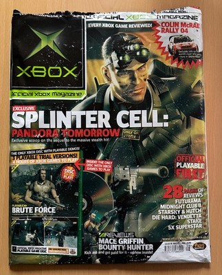 Official Xbox Magazine #19 August 2003 | Splinter Cell Pandora Tomorrow | McRae