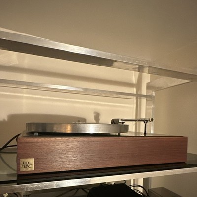 Acoustic Research AR-XA Turntable With Dust Cover/Wood Plinth (For Parts)