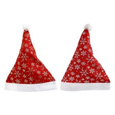 Schneeflocke-Weihnachtsmütze, Weihnachtskostüm, Kopfbedeckung für Erwachsene,
