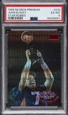 1998 SKYBOX PREM STAR RUBIES #210 JOHN ELWAY 6/50 PSA 6