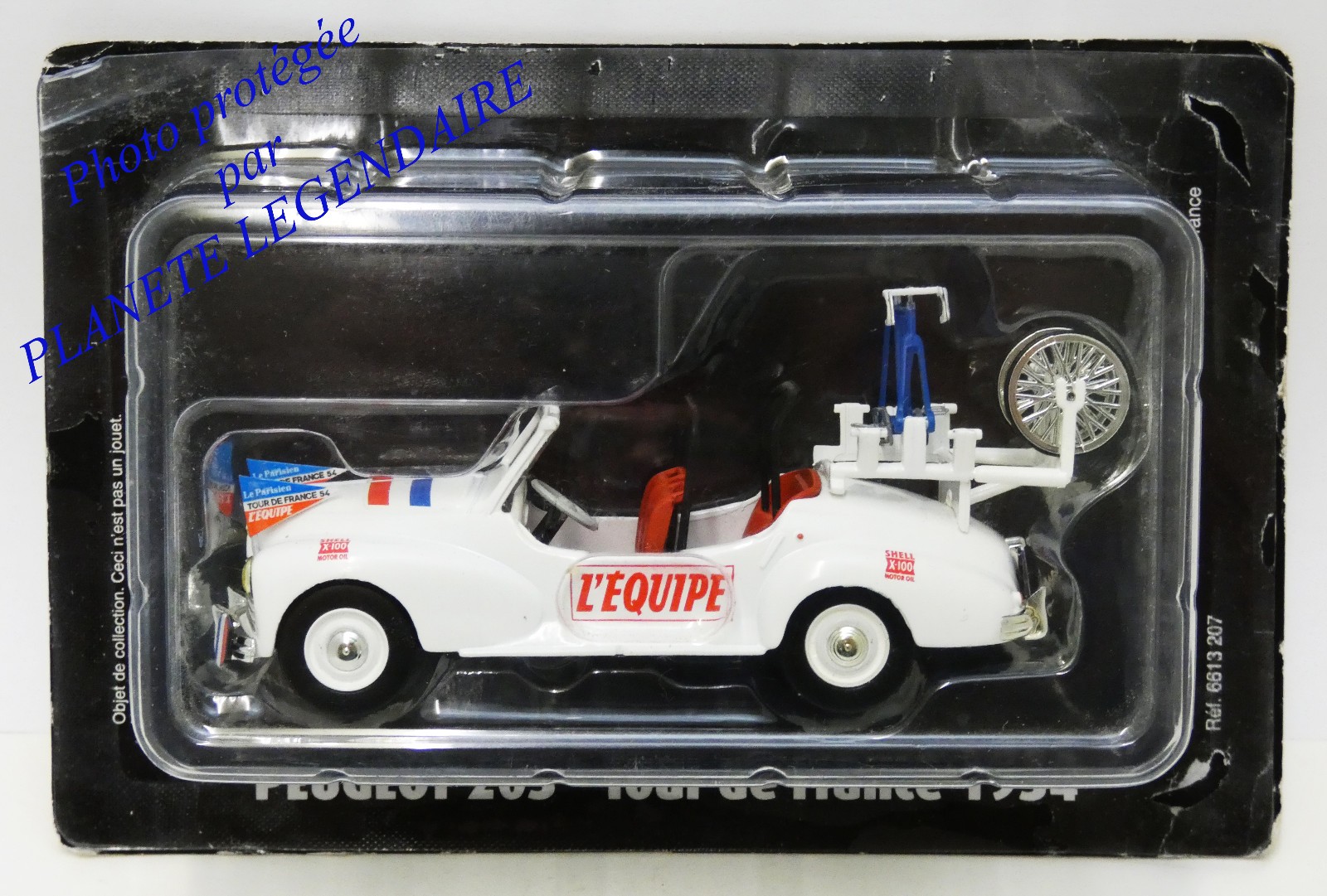 Peugeot 203 L'Équipe 1954 Norev Atlas ravivera vos souvenirs d'enfance de la caravane