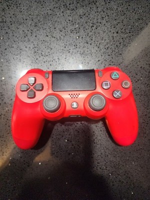 DualShock 4 Wireless Controller - Magma Red V2 [PlayStation 4 Accessory]