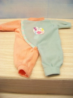 Brooklyn Lollipop Doll PJs - Light Orange or Coral and Light Green