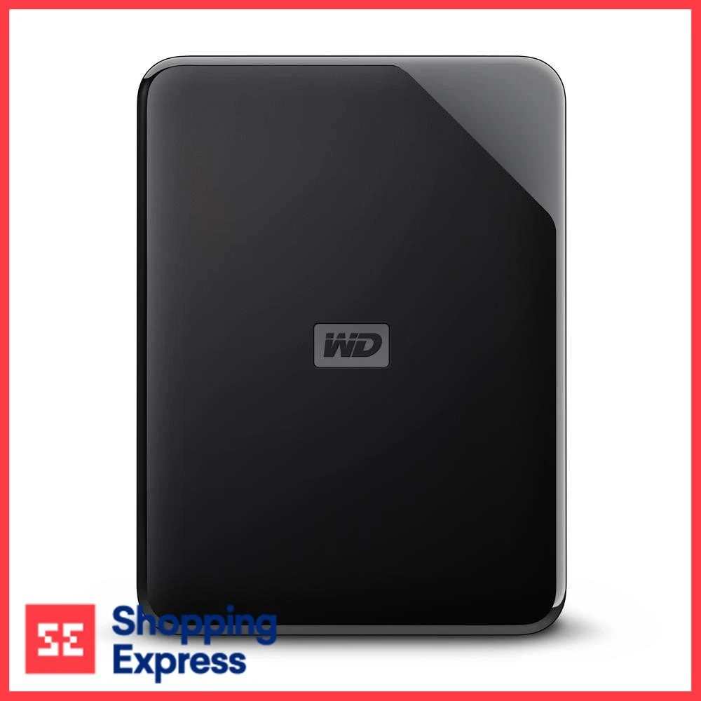 WD Elements SE 1TB HDD USB 3.0 Portable External Hard Drive WDBEPK0010BBK
