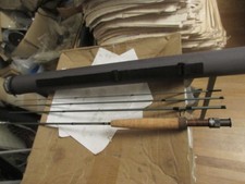 stunning unused greys GR50 8' 4# 4pce trout fly fishing rod + cordura case
