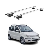 DachträGer GrundtäGer FüR Fiat Panda III Cross 2012-2026 90Kg Alu Silber 2X ABE