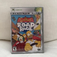 The Simpsons Road Rage - Platinum Hits Edition - FACTORY SEALED 2001 - OG XBOX