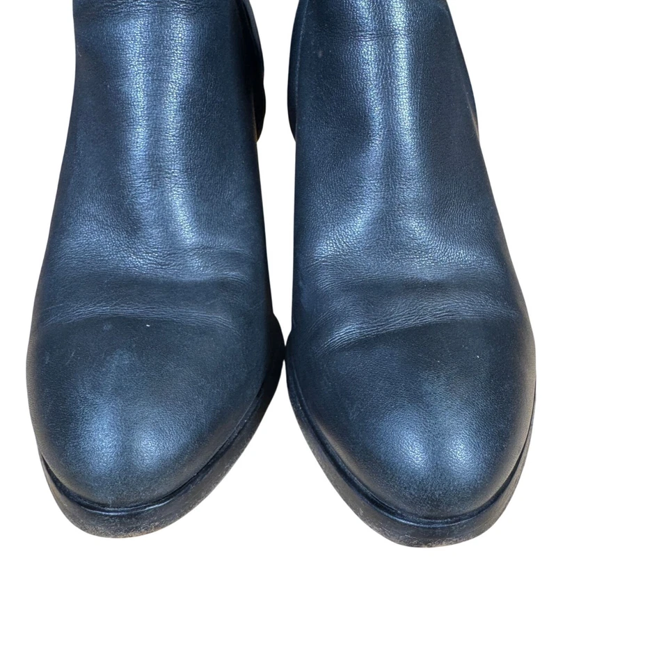 Alexander Wang Gabi Botas Negras Tacón Recortado al Tobillo Talla 36 Foto 2 de 4