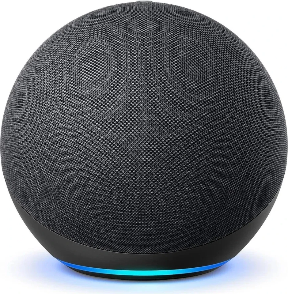 Amazon Echo 4. Generation | Smarter Lautsprecher Alexa WLAN | Anthrazit - Bild 3 von 4