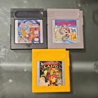 Nintendo Game Boy Lot Beauty & the Beast Super Mario Land Donkey Kong Land 2