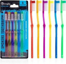 Extra Firm Toothbrush Set for or Smokers Toot...