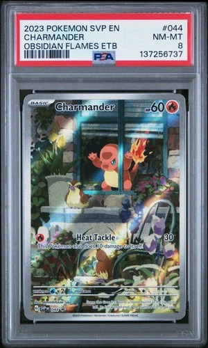 Charmander 044 Sv: Scarlet & Violet Promo Cards Holo PSA 8