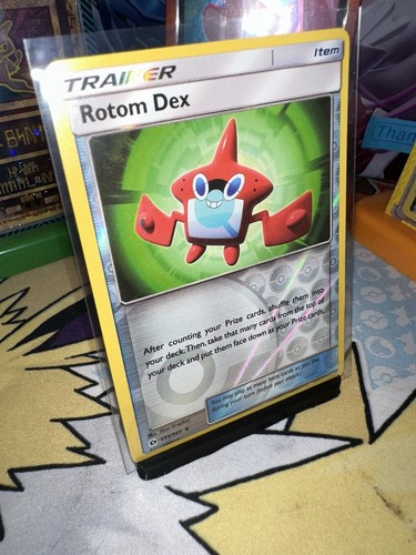 Rotom Dex 131/149 - Sun & Moon Base Set - Reverse Holo - NM - Picture 2 of 3