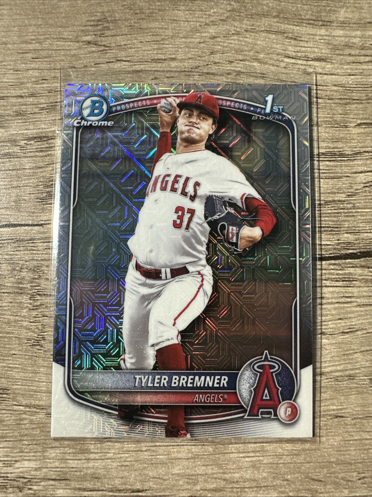 2025 Bowman Draft - Chrome Tyler Bremner #BDC-37 Mojo Refractor (RC)