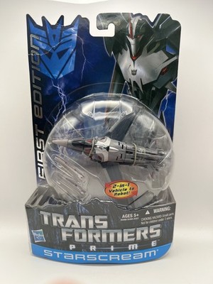 Transformers Prime First Edition Starscream Deluxe Class Toys R Us Exclusive