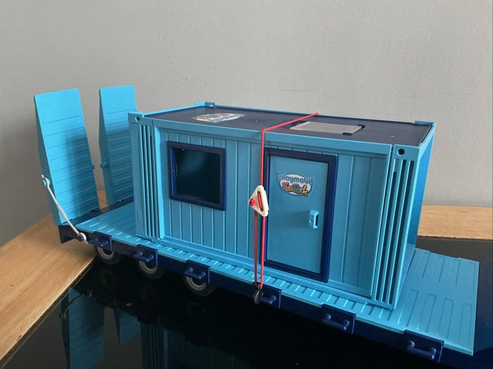 Playmobil 70959 Fun park Trailer, Flat Bed Truck Preowned - Image 3 of 4