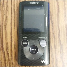 Sony Walkman NWZ-E384 Digital Media Music Player MP3 Black For Parts or Repairs