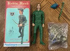 Marx Johnny West Plastimarx Errol Flynn as Robin Hood Figure & Box & Accessorie