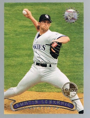 1996 Topps Stadium Club Members Only Curtis Leskanic #290 Rockies