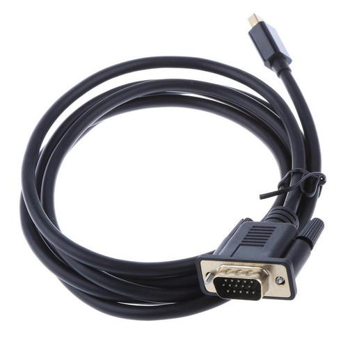Cavo AV Da 1,8 M Mini DisplayPort DP A VGA Maschio Adattatore TV Per Air - Imagen 2 de 7