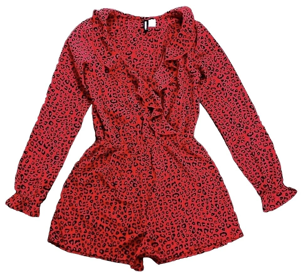 Комбинезоны и ромперы с анималистичным принтом женские FOREVER 21