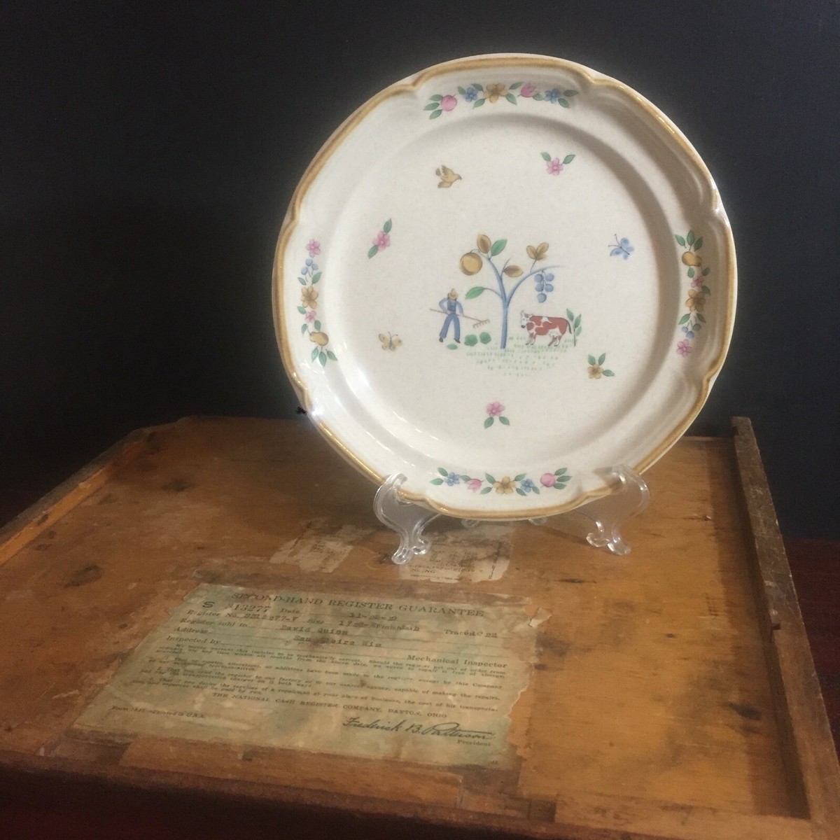 International China Heartland Stoneware Japan Plate, Bowl or Cup