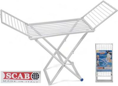 Set Stendibiancheria MOTTY E FUNNY Made In Italy - Con Ruote, In Plastica Riciclata, Salva Spazio - Foto 2