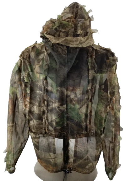 Red Head Camouflage RealTree Xtra Hunting Jacket Hoodie w/ 3D Leaves Mens 2X/3X - Image 2 of 4