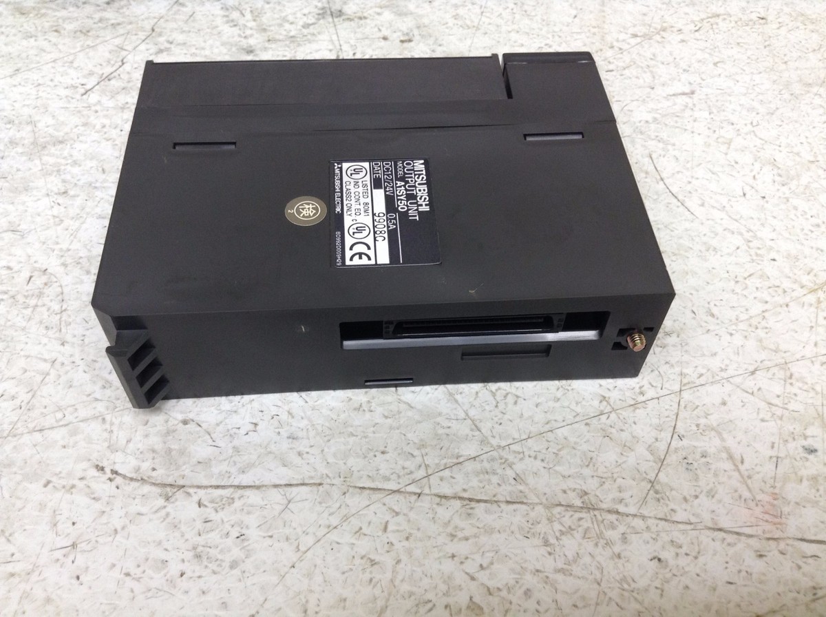 Mitsubishi Melsec A1SY50 Output Unit DC 12/24 V (TBI) | eBay