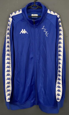 MEN'S KAPPA FC LEEDS UNITED 2018/2019 TRAINING JACKET SOCCER FOOTBALL SIZE XL