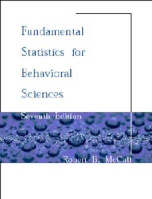 Fundamental Statistics for Behavioral Sciences - Hardcover - GOOD