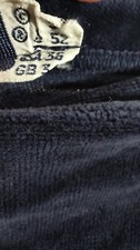 Vintage FILA Velour Track Pants Joggers Sweatpants Logo Spell Out Sz L Large 36W
