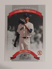 2002 Donruss Classics Pedro Martinez #18 Baseball Card Boston Red Sox HOF