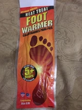 Grabber Heat Treat Foot Warmer 5+ Hr Insoles Small Medium Womens NOS