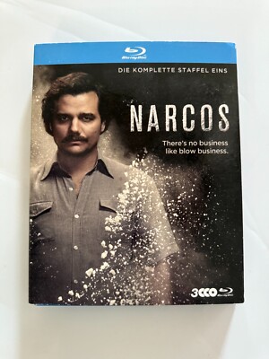 NARCOS - Die komplette 1. Staffel im Schuber auf 3 Blu Rays