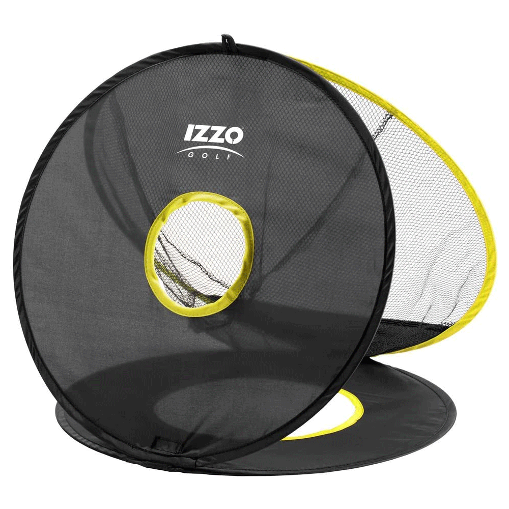 IZZO TRIPLE TARGET GOLF PRACTICE CHIPPING NET / GOLF SHORT GAME PRACTICE AID