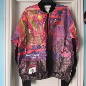 Adult 1998 Nintendo 64 Legend of Zelda Windbreaker Jacket Promo N64 NES SNES