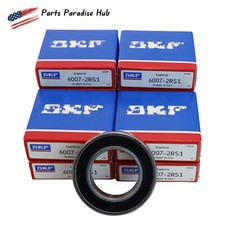 10x Deep Groove Ball Bearing Rubber Sealed Fits SKF 6007 2RS1 35x62x14mm 6007RS