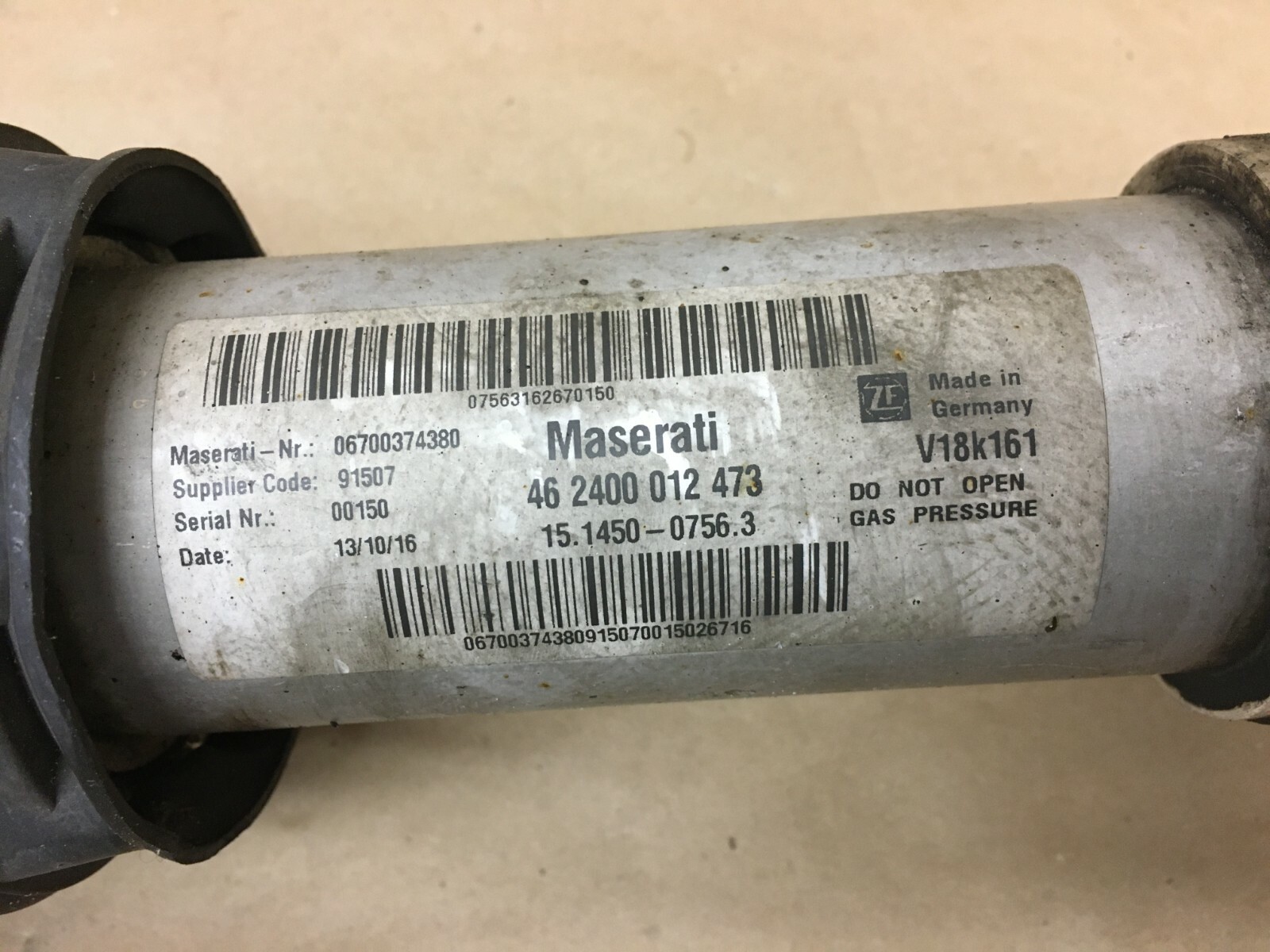 2017 - 2022 Maserati Levante M161 Front Right Shock Strut Absorber RH OEM 17 18