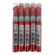 5 PACK Revlon Ultra HD Gel LipColor Lipstick 740 HD CORAL Shade Full Size x5 NEW