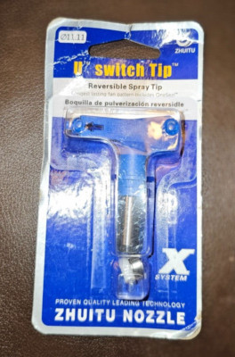 ZHUITU LTX 11.11 H 12C, Reversible Sprayer - U SWITCH TIP - NEW FACTORY SEALED