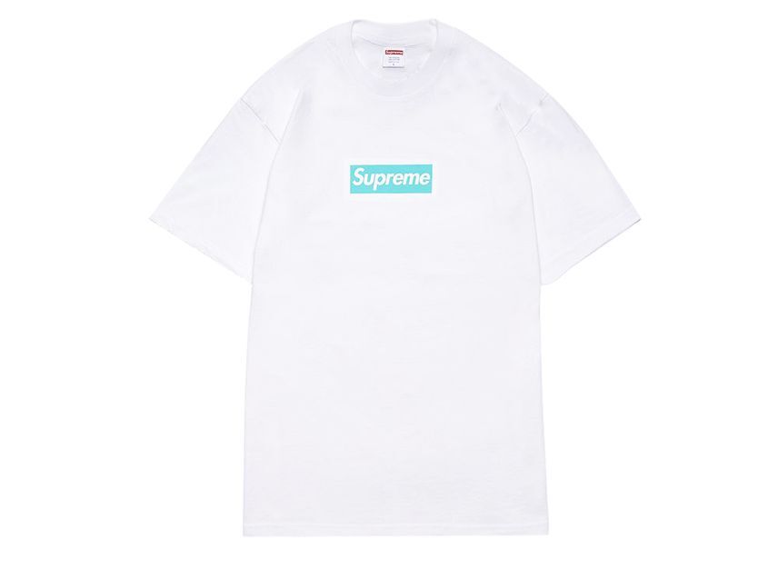 Supreme Tiffany & Co. Box Logo Tee White | eBay
