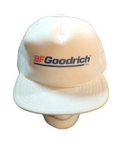 VINTAGE B F GOODRICH HAT MADE IN USA SNAP BACK TRUCKER MESH TIRES