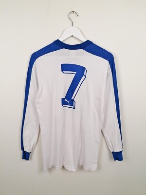 PUMA Vintage 80's Football shirt #7 Soccer Jersey long sleeve made