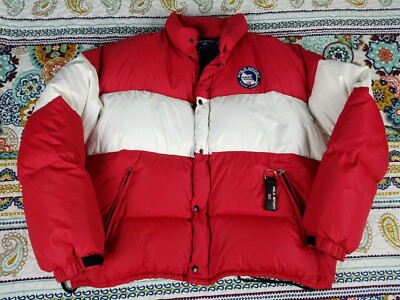 激レア美品　90s　POLO SPORT ジャケット　Ralph Lauren Ralph Lauren Polo Sport Arctic Challenge Down Puffer Jacket Sz XL