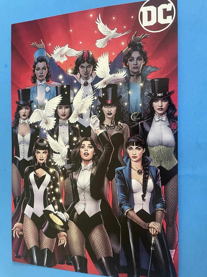 PÓSTER PIN UP DC COMICS ZATANNA EL MAGO A TRAVÉS DE LOS AÑOS NUEVO. Foto 3 de 3