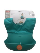 oxo tot waterproof silicone roll up bib