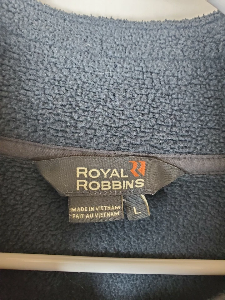 Royal Robbins Mens Sweatshirt Size L Green Quarter Zip Long Sleeve Pull-Over - Image 2 of 3