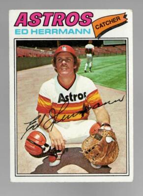 1977 Topps Ed Herrmann Houston Astros #143 Very Good | eBay